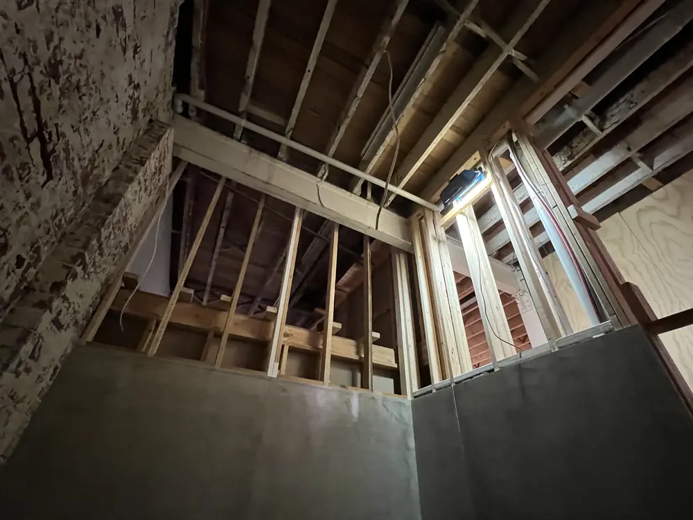Framing going in