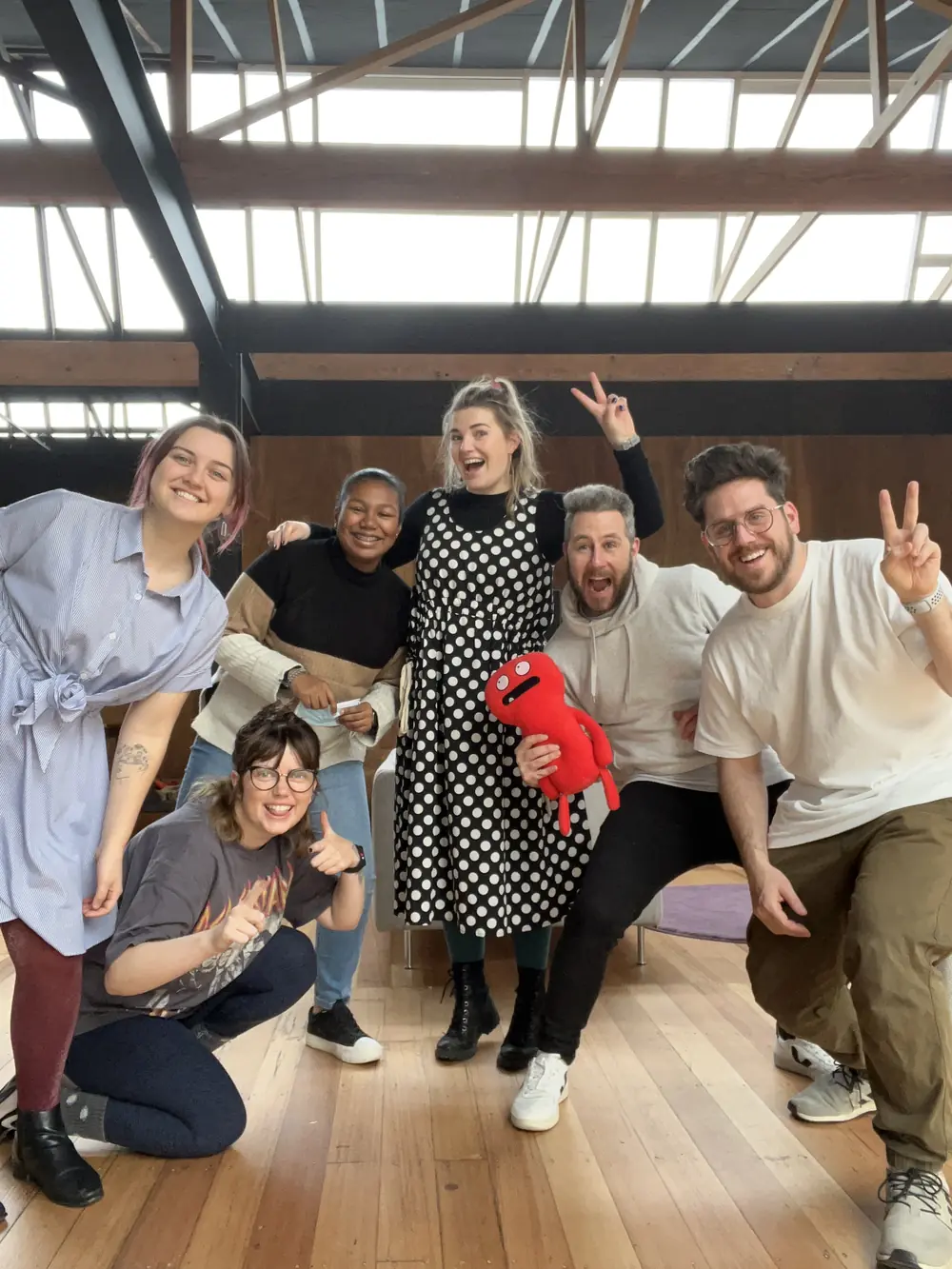 The Pixel team upstairs, 2022